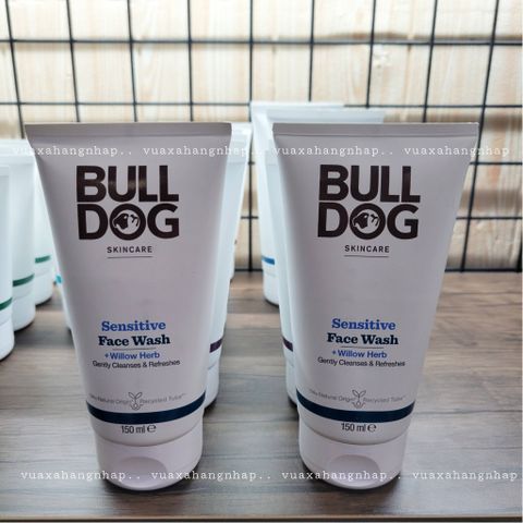 SỮA RỬA MẶT BULLDOG DA NHẠY CẢM - SENSITIVE FACE WASH - 150ML
