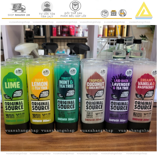 Sữa Tắm Original Source Lavender & Tea Tree Body wash hoa Oải Hương 250ml