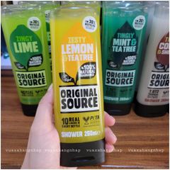 Sữa Tắm Original Source Lemon& Tea Tree Body wash hương Chanh và Trà xanh 250ml