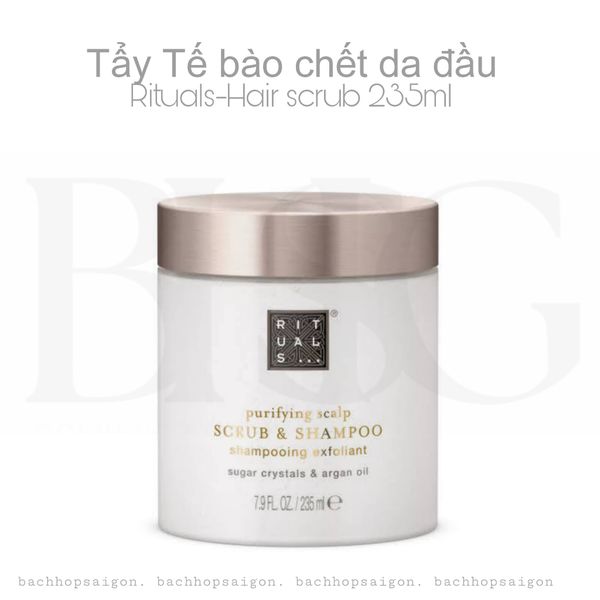 Tẩy Tế bào chết da đầu ELIXIR HAIR COLLECTION SCALP SCRUB & SHAMPOO 235g