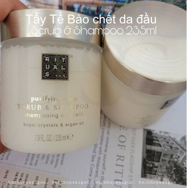Tẩy Tế bào chết da đầu ELIXIR HAIR COLLECTION SCALP SCRUB & SHAMPOO 235g