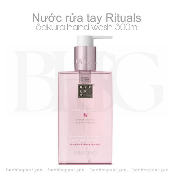 Nước rửa tay The Rituals of Sakura hand wash 300ml