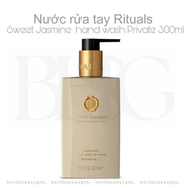 Nước rửa tay The Rituals of SWEET JASMINE hand wash 300ml - private collection
