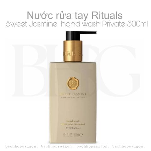 Nước rửa tay The Rituals of SWEET JASMINE hand wash 300ml - private collection
