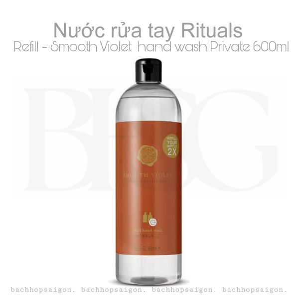 Refill Nước rửa tay The Rituals of Smooth Violet hand wash 100ml - private collection