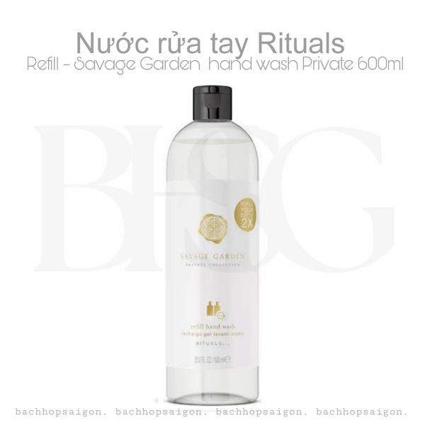 Nước rửa tay The Rituals of Savage Garden hand wash 300ml - private collection