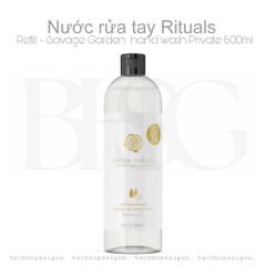 Nước rửa tay The Rituals of Savage Garden hand wash 300ml - private collection