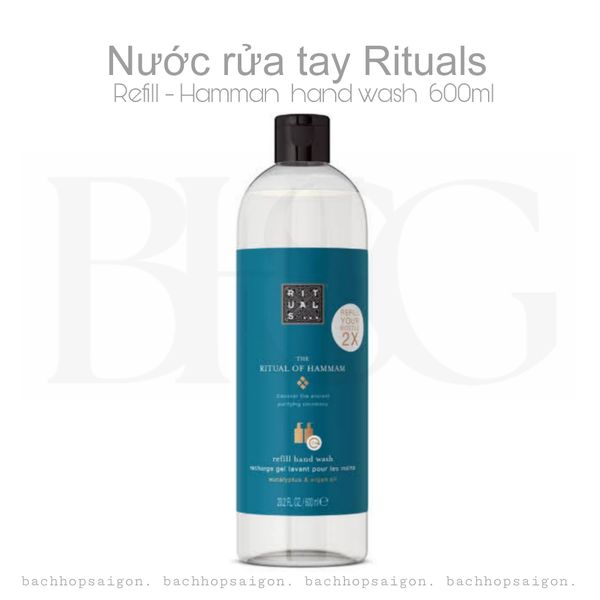 Refill Nước rửa tay The Rituals of Hammam hand wash 600ml
