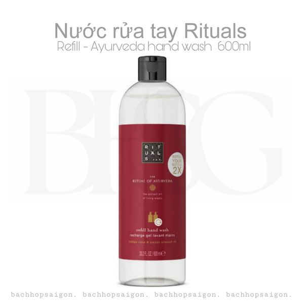 Nước rửa tay The Rituals of Ayurveda hand wash 300ml