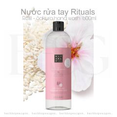 Nước rửa tay The Rituals of Sakura hand wash 300ml