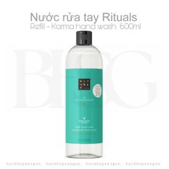 Refill Nước rửa tay The Rituals of Karma hand wash 600ml