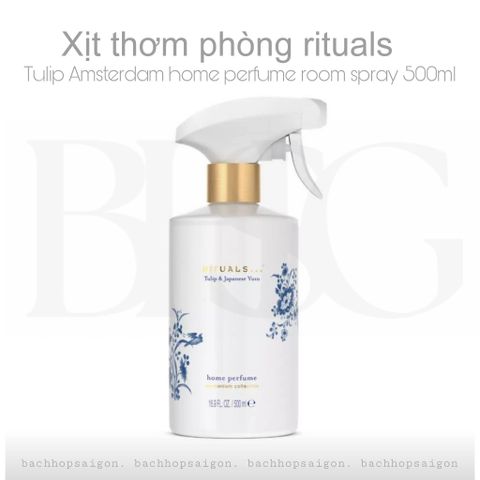 Xịt phòng Rituals Amsterdam Tulip & Japanese Yuzu Home Perfume Room Spray500ml - Private Collection