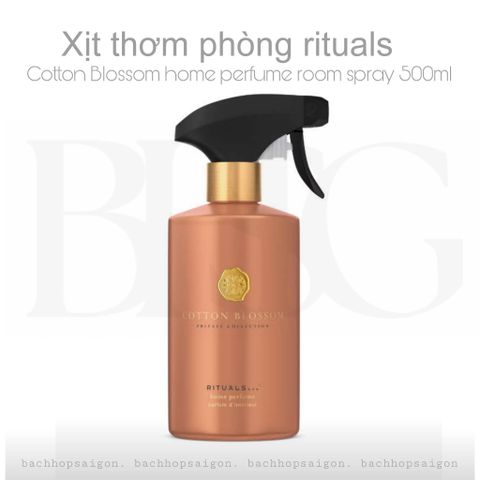 Xịt phòng Rituals COTTON BLOSSOM Home Perfume Room Spray500ml - Private Collection