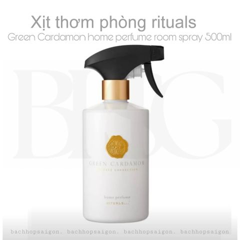 Xịt phòng Rituals GREEN CADAMOM Home Perfume Room Spray500ml - Private Collection