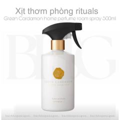 Xịt phòng Rituals GREEN CADAMOM Home Perfume Room Spray500ml - Private Collection