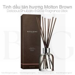 Molton Brown Delicious Rhubarb and Rose Diffuser -Tinh dầu tán hương thơm phòng hương hoa hồng 150ml