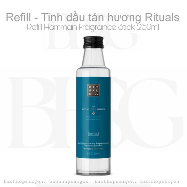 Refill Tinh dầu tán hương Rituals of HAMMAM Refill Fragrance Sticks 500ml
