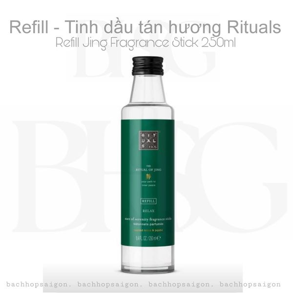 Refill Tinh dầu tán hương Rituals of JING Fragrance Sticks 500ml