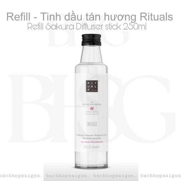 Refill Tinh dầu tán hương Rituals of SAKURA Refill Fragrance Sticks 500ml