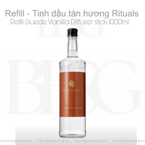 Refill Tinh dầu tán hương Rituals  VANILLA Refill Fragrance Sticks 1000ml Private Collection