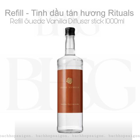 Refill Tinh dầu tán hương Rituals  VANILLA Refill Fragrance Sticks 1000ml Private Collection