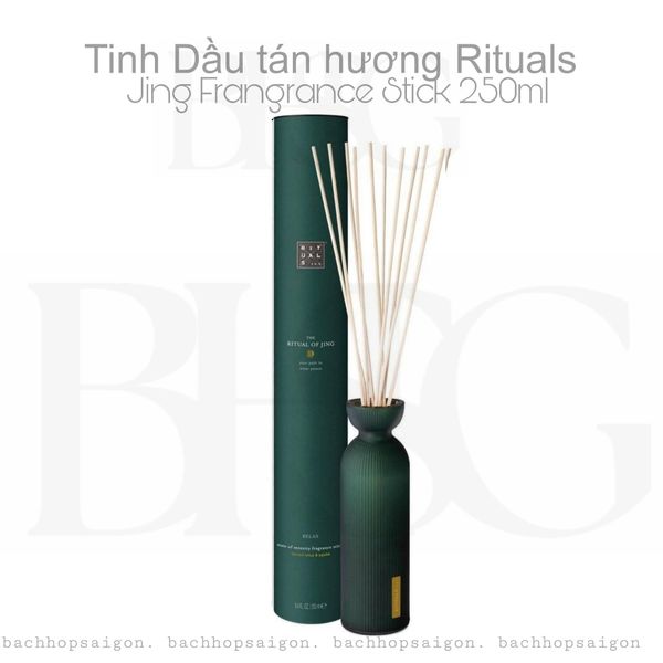 Tinh dầu tán hương The Rituals of Jing Fragrance Sticks 250ml