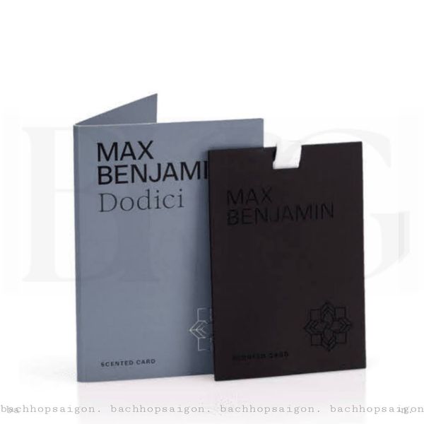 Thẻ thơm phòng treo tủ Max Benjamin Dodici Scent Card