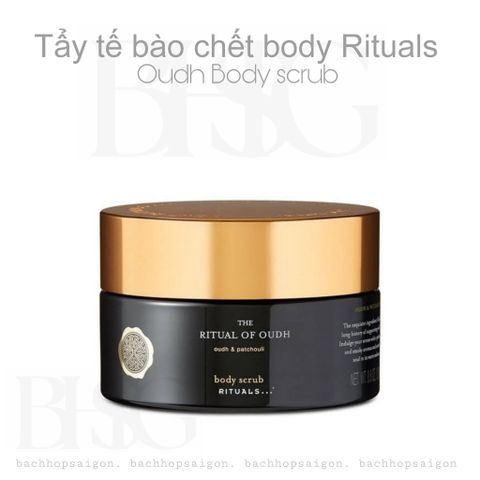 Muối tắm tẩy da chết Rituals Of OUDH Body Scrub 250g