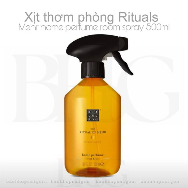 Xịt phòng Rituals of Mehr Home Perfume Room Spray 500ml