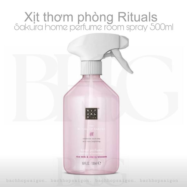 Xịt phòng Rituals SAKURA Home Perfume Room Spray 500ml