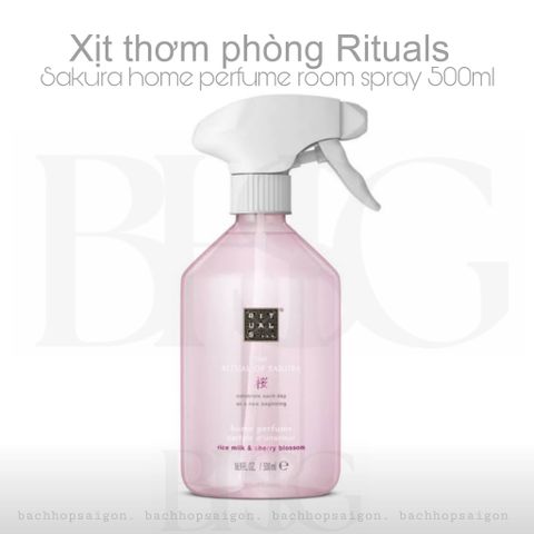 Xịt phòng Rituals SAKURA Home Perfume Room Spray 500ml