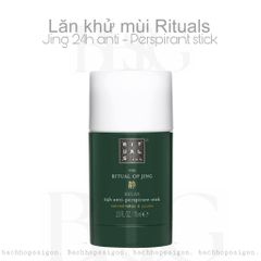 Lăn khử mùi Rituals JING Anti-Perspirant Stick 75ml