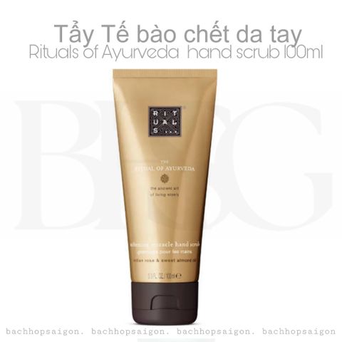 Tẩy tế bào chết da tay Rituals of Ayurveda hand scrub 100ml