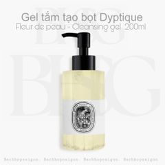 Gel tắm Diptyque FLEUR DE PEAU  cleansing hand & body gel 200ml
