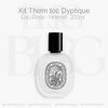 Xịt thơm tóc Diptyque EAU ROSE  hair mist 30ml