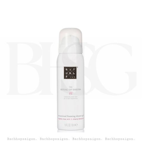 Sữa tắm tạo bọt Ritual of SAKURA shower gel 50ml