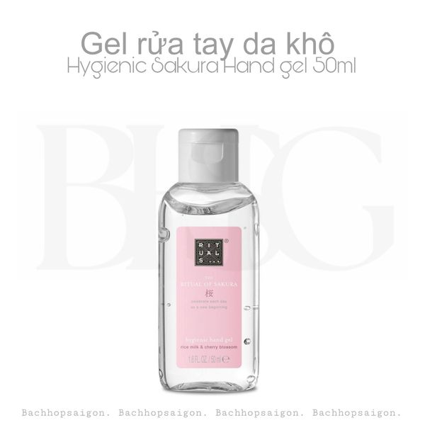 Gel rửa tay khô Rituals of Sakura hygiene Hand gel 50ml