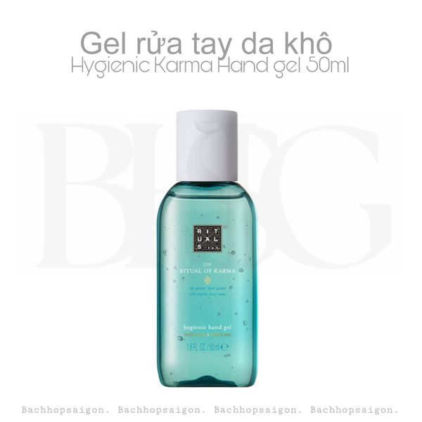 Set gel rửa tay khô và dưỡng ẩm the Rituals Hand hygiene set Karma