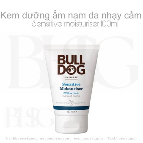 KEM DƯỠNG ẨM BULLDOG DA NHẠY CẢM - BULLDOG SENSITIVE MOISTURISER - 100ML