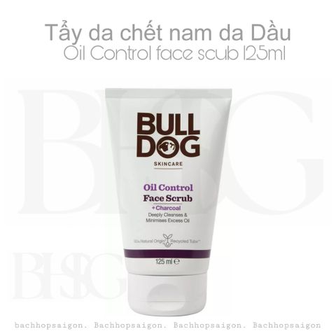 TẨY DA CHẾT BULLDOG DA DẦU - OIL CONTROL FACE SCRUB - 125ML