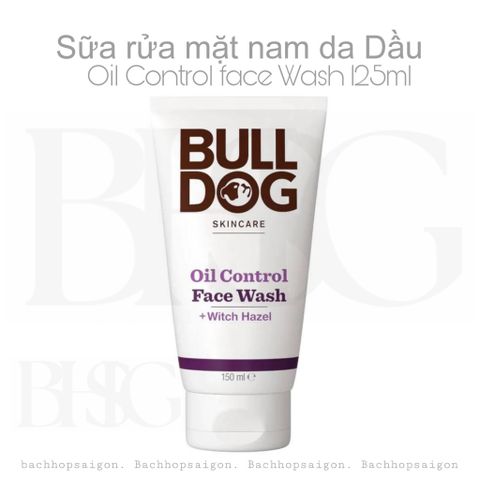 SỮA RỬA MẶT BULLDOG DA DẦU - BULLDOG OIL CONTROL FACE WASH - 150ML