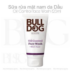 SỮA RỬA MẶT BULLDOG DA DẦU - BULLDOG OIL CONTROL FACE WASH - 150ML