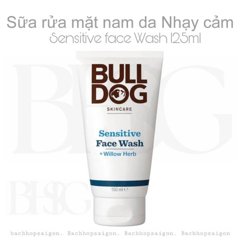 SỮA RỬA MẶT BULLDOG DA NHẠY CẢM - SENSITIVE FACE WASH - 150ML