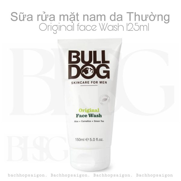 SỮA RỬA MẶT BULLDOG DA THƯỜNG - BULLDOG ORIGINAL FACE WASH - 150ML