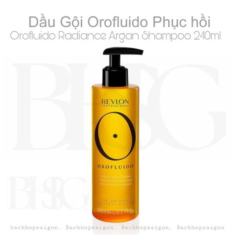 Dầu gội phục hồi Revlon OROFLUIDO RADIANCE ARGAN SHAMPOO