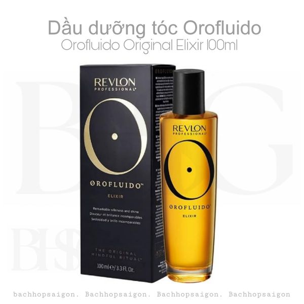 Dầu dưỡng tóc phục hồi Revlon Orofluido Elixir