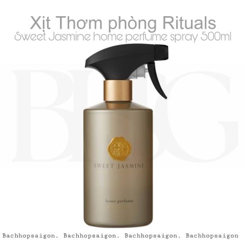 Xịt phòng Rituals SWEET JASMINE Home Perfume  Room Spray 500ml - Private Collection