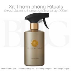 Xịt phòng Rituals SWEET JASMINE Home Perfume  Room Spray 500ml - Private Collection