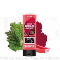 Sữa Tắm Original Source Sweet Rhubarb & Raspberry Body wash hương Đại hoàng và Mâm xôi 250ml