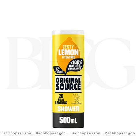 Sữa Tắm Original Source Lemon& Tea Tree Body wash hương Chanh và Trà xanh 250ml